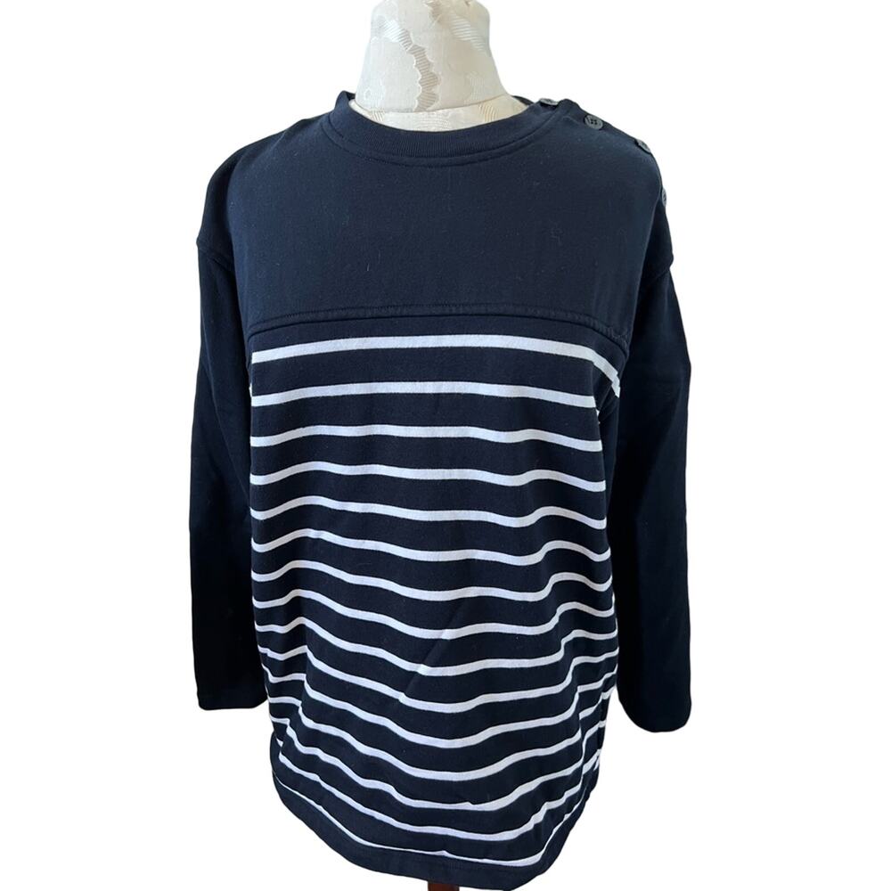 Lauren Ralph Lauren Long Sleeve Striped Sweater Medium